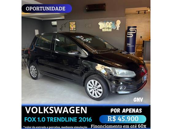 VOLKSWAGEN FOX 1.0 MPI TRENDLINE 12V FLEX 4P MANUAL